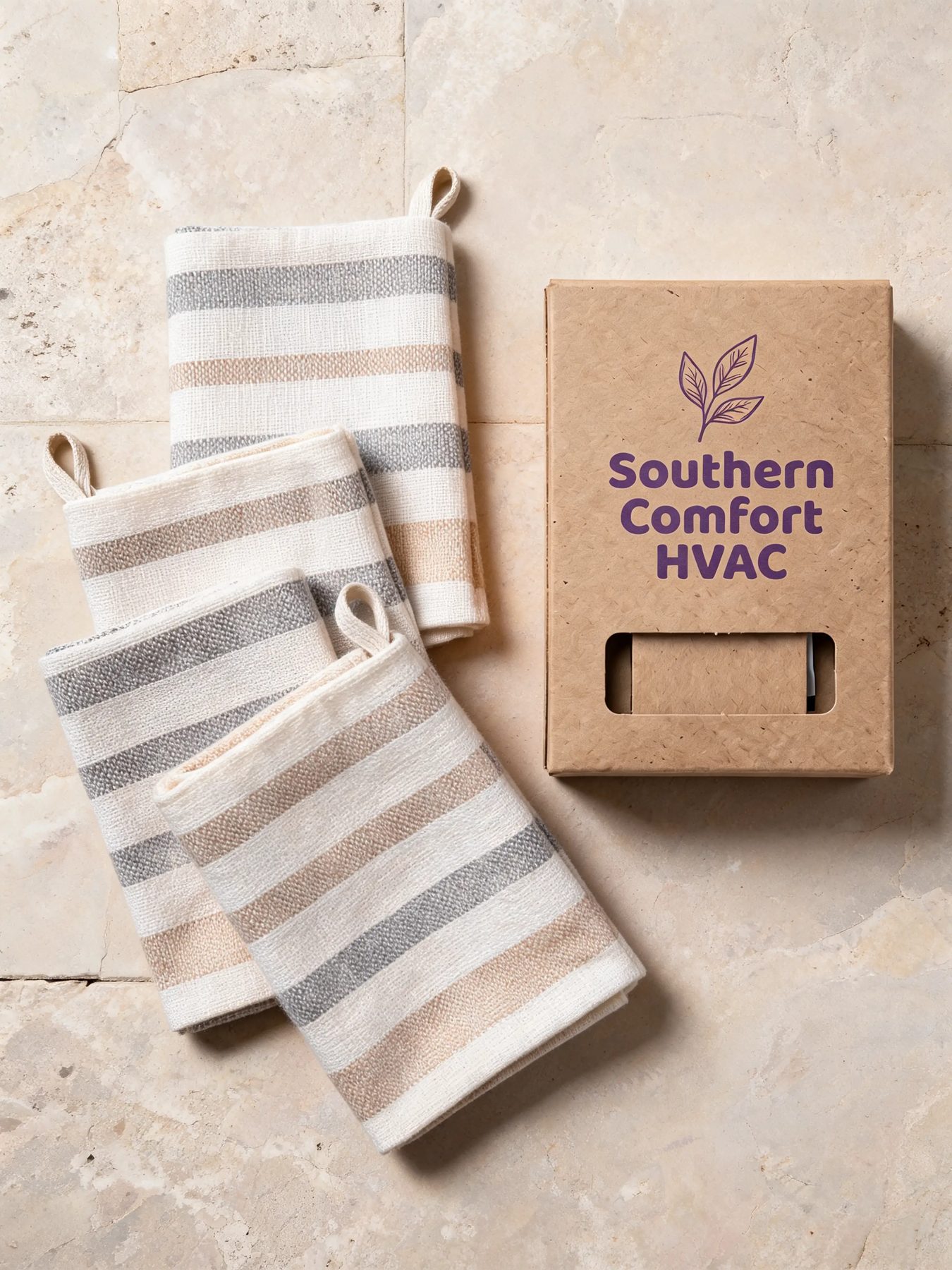 Yarn-Dyed Cotton Tea Towels
